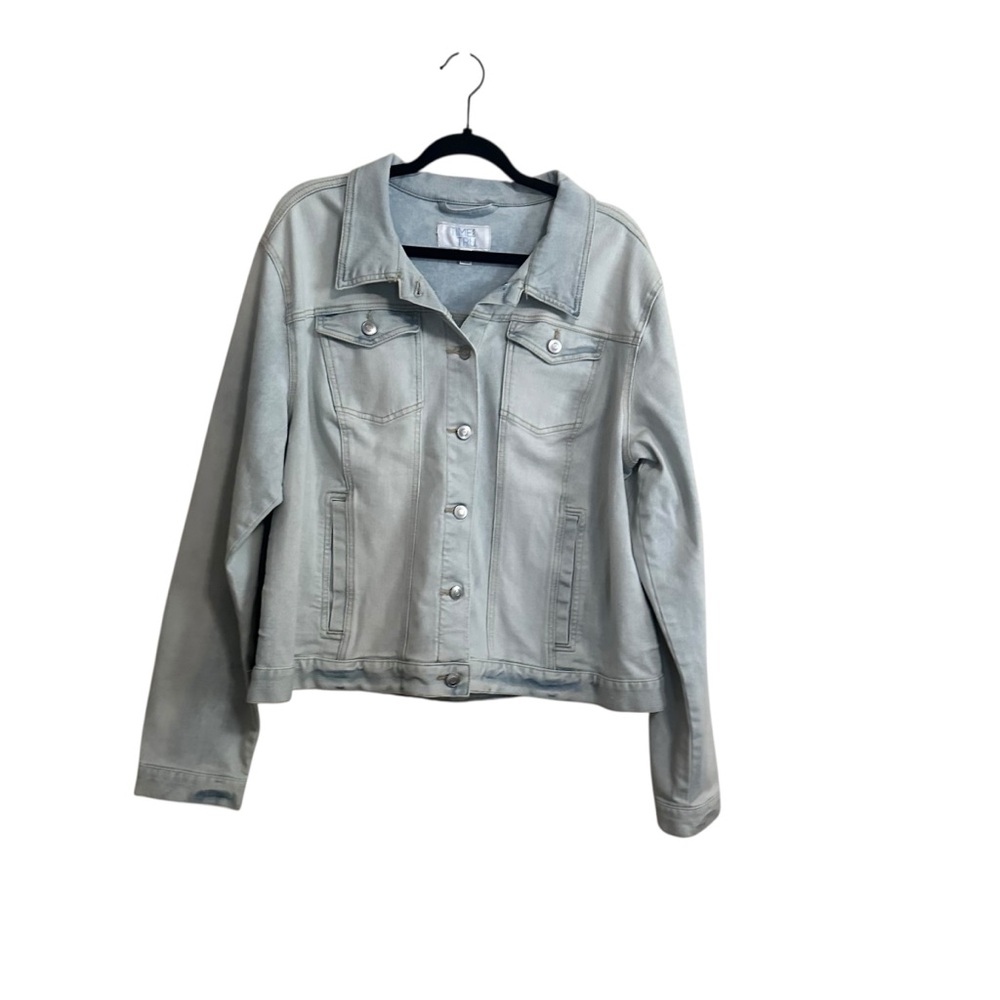 Time and Tru Light Wash Jean Jacket Size XXXL